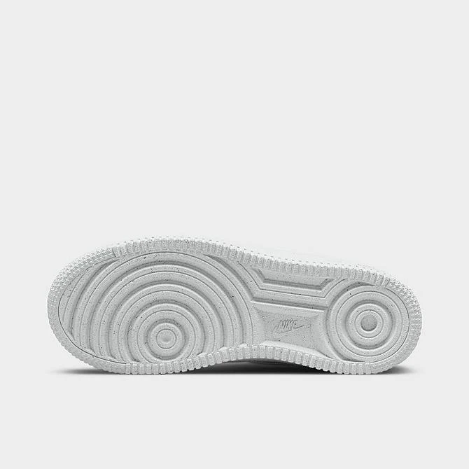 Little Kids' Nike Force 1 Next Nature Stretch Lace Casual Shoes White/Volt/Black/Light Bone - DH8696 101 8 Little Kids' Nike Force 1 Next Nature Stretch Lace Casual Shoes White/Volt/Black/Light Bone - DH8696 101 - Image 6