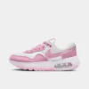 Big Kids' Nike Air Max Motif Casual Shoes Summit White/White/Pink Foam/Elemental Pink - DH9388 102 -Default Template 7 DH9388 102 P1