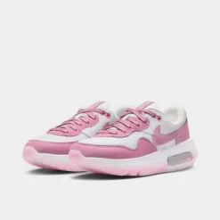 Big Kids' Nike Air Max Motif Casual Shoes Summit White/White/Pink Foam/Elemental Pink - DH9388 102 -Default Template 7 DH9388 102 P2