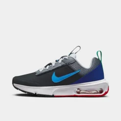 Big Kids' Nike Air Max INTRLK Lite Casual Shoes Black/Cool Grey/Deep Royal Blue/Photo Blue - DH9393 005