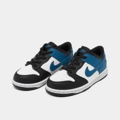 Kids' Toddler Nike Dunk Low Casual Shoes Summit White/Industrial Blue/Black/White - DH9761 104 -Default Template 7 DH9761 104 P2