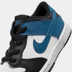 Kids' Toddler Nike Dunk Low Casual Shoes Summit White/Industrial Blue/Black/White - DH9761 104 -Default Template 7 DH9761 104 P3