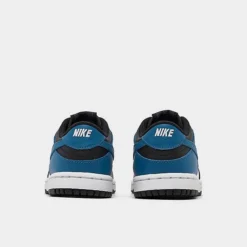 Kids' Toddler Nike Dunk Low Casual Shoes Summit White/Industrial Blue/Black/White - DH9761 104 -Default Template 7 DH9761 104 P4