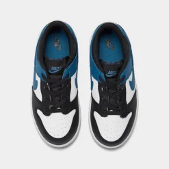 Kids' Toddler Nike Dunk Low Casual Shoes Summit White/Industrial Blue/Black/White - DH9761 104 -Default Template 7 DH9761 104 P5