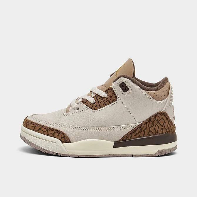 Nike Kids' Toddler Air Jordan Retro 3 Basketball Shoes Light Orewood Brown/Metallic Gold - DM0968 102 3 Nike Kids' Toddler Air Jordan Retro 3 Basketball Shoes Light Orewood Brown/Metallic Gold - DM0968 102