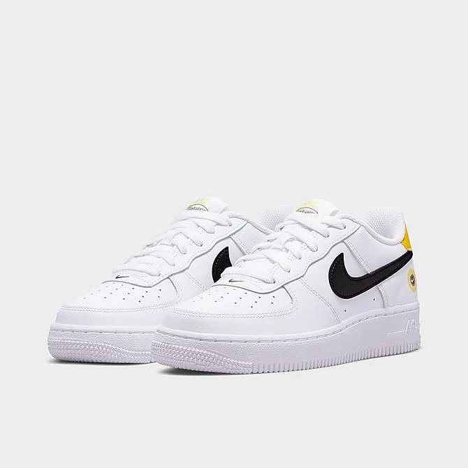 Big Kids’ Nike Air Force 1 LV8 Have A Nike Day Casual Shoes White/Black/Dark Sulfur - DM0983 100 4 Big Kids’ Nike Air Force 1 LV8 Have A Nike Day Casual Shoes White/Black/Dark Sulfur - DM0983 100 - Image 2