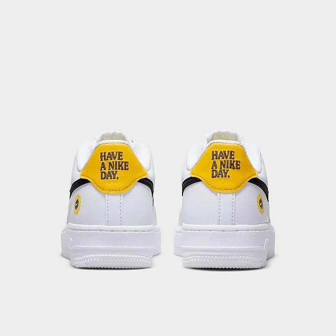 Big Kids’ Nike Air Force 1 LV8 Have A Nike Day Casual Shoes White/Black/Dark Sulfur - DM0983 100 6 Big Kids’ Nike Air Force 1 LV8 Have A Nike Day Casual Shoes White/Black/Dark Sulfur - DM0983 100 - Image 4