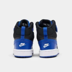 Little Kids' Nike Court Borough Mid 2 Casual Shoes Black/Game Royal/Game Royal/White - DM8873 001 11 Little Kids' Nike Court Borough Mid 2 Casual Shoes Black/Game Royal/Game Royal/White - DM8873 001 -Default Template 7 DM8873 001 P4