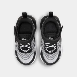 Kids' Toddler Nike Air Max TW Stretch Lace Casual Shoes Black/White/Black/White - DQ0298 001 -Default Template 7 DQ0298 001 P5
