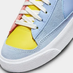 Big Kids' Nike Blazer Mid '77 SE Dance Casual Shoes Cobalt Bliss/Opti Yellow/Hyper Royal/Red Stardust - DQ6084 402 10 Big Kids' Nike Blazer Mid '77 SE Dance Casual Shoes Cobalt Bliss/Opti Yellow/Hyper Royal/Red Stardust - DQ6084 402 -Default Template 7 DQ6084 402 P3