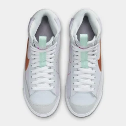 Big Kids' Nike Blazer Mid '77 SE Dance Casual Shoes Grape/Pure Platinum/Violet Frost/Metallic Copper - DQ6084 500 -Default Template 7 DQ6084 500 P5