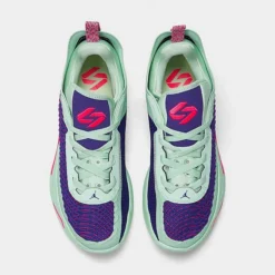 Nike Big Kids' Jordan Luka 1 Basketball Shoes Mint Foam/Racer Pink/Court Purple - DQ6513 305 -Default Template 7 DQ6513 305 P5