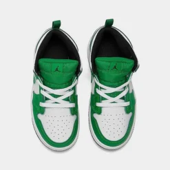 Nike Kids' Toddler Air Jordan Retro 1 Mid Casual Shoes Lucky Green/Black/White - DQ8425 301 -Default Template 7 DQ8425 301 P5