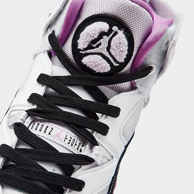 Nike Big Kids' Jordan Jumpman Two Trey Basketball Shoes White/Black/Barely Grape/Rush Fuchsia - DQ8431G 105 5 Nike Big Kids' Jordan Jumpman Two Trey Basketball Shoes White/Black/Barely Grape/Rush Fuchsia - DQ8431G 105 - Image 3