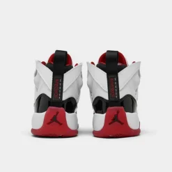 Nike Big Kids' Jordan Jumpman Two Trey Basketball Shoes White/Black/Gym Red - DQ8431 106 -Default Template 7 DQ8431 106 P4