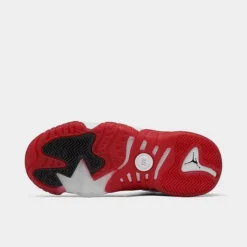 Nike Big Kids' Jordan Jumpman Two Trey Basketball Shoes White/Black/Gym Red - DQ8431 106 -Default Template 7 DQ8431 106 P6