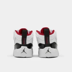Nike Kids' Toddler Jordan Jumpman Two Trey Basketball Shoes White/Black/Gym Red - DQ8433 106 -Default Template 7 DQ8433 106 P4