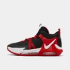 Big Kids' Nike LeBron Witness 7 Basketball Shoes Black/White/University Red - DQ8650 005 -Default Template 7 DQ8650 005 P1