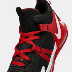 Big Kids' Nike LeBron Witness 7 Basketball Shoes Black/White/University Red - DQ8650 005 -Default Template 7 DQ8650 005 P3