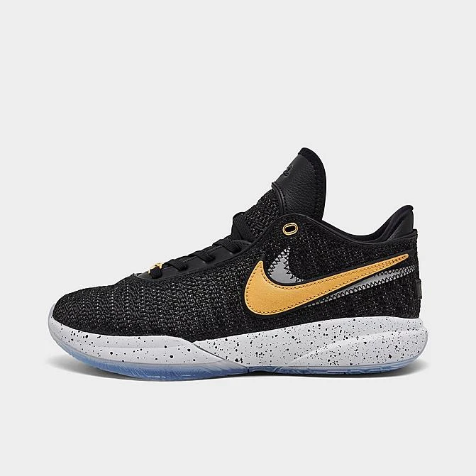 Big Kids' Nike Lebron 20 Basketball Shoes Black/Metallic Gold/White/Pure Platinum - DQ8651 003 3 Big Kids' Nike Lebron 20 Basketball Shoes Black/Metallic Gold/White/Pure Platinum - DQ8651 003