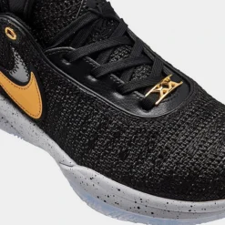 Big Kids' Nike Lebron 20 Basketball Shoes Black/Metallic Gold/White/Pure Platinum - DQ8651 003 10 Big Kids' Nike Lebron 20 Basketball Shoes Black/Metallic Gold/White/Pure Platinum - DQ8651 003 -Default Template 7 DQ8651 003 P3