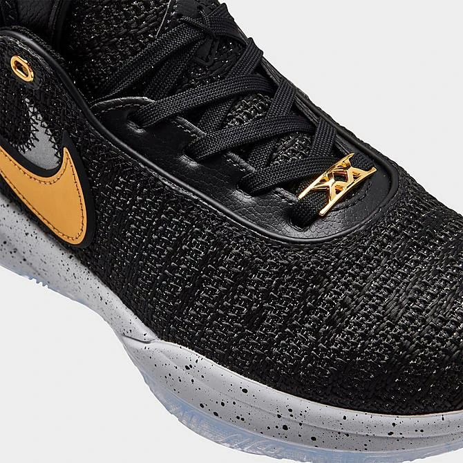 Big Kids' Nike Lebron 20 Basketball Shoes Black/Metallic Gold/White/Pure Platinum - DQ8651 003 5 Big Kids' Nike Lebron 20 Basketball Shoes Black/Metallic Gold/White/Pure Platinum - DQ8651 003 - Image 3
