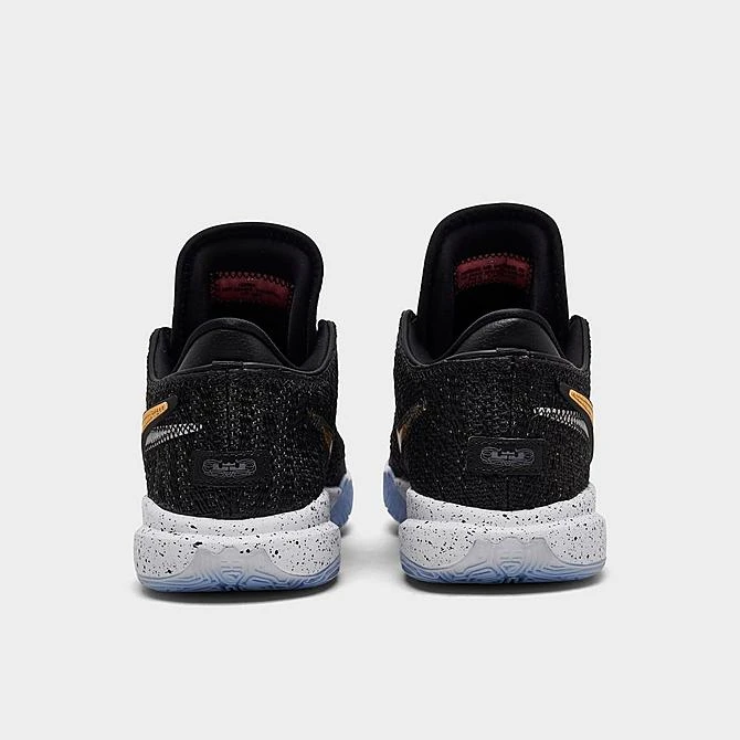 Big Kids' Nike Lebron 20 Basketball Shoes Black/Metallic Gold/White/Pure Platinum - DQ8651 003 6 Big Kids' Nike Lebron 20 Basketball Shoes Black/Metallic Gold/White/Pure Platinum - DQ8651 003 - Image 4