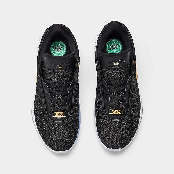 Big Kids' Nike Lebron 20 Basketball Shoes Black/Metallic Gold/White/Pure Platinum - DQ8651 003 7 Big Kids' Nike Lebron 20 Basketball Shoes Black/Metallic Gold/White/Pure Platinum - DQ8651 003 - Image 5