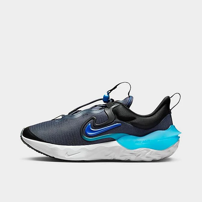 Big Kids' Nike Run Flow Running Shoes Thunder Blue/Black/Blue Lightning/Racer Blue - DR0472 400 3 Big Kids' Nike Run Flow Running Shoes Thunder Blue/Black/Blue Lightning/Racer Blue - DR0472 400