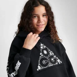 Kids' Nike ACG Icon Fleece Oversized Pullover Hoodie Black/Photon Dust/Photon Dust - DR5485 010 -Default Template 7 DR5485 010 M6