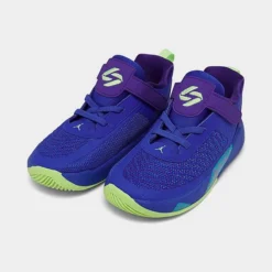 Nike Kids' Toddler Jordan Luka 1 Basketball Shoes Racer Blue/Ghost Green/Racer Pink - DR6085 436 -Default Template 7 DR6085 436 P2