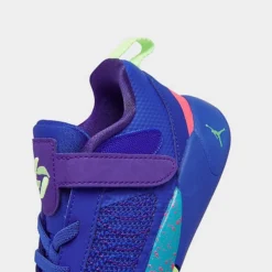 Nike Kids' Toddler Jordan Luka 1 Basketball Shoes Racer Blue/Ghost Green/Racer Pink - DR6085 436 -Default Template 7 DR6085 436 P3