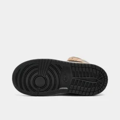 Nike Kids' Toddler Air Jordan Retro 1 Mid SE Casual Shoes Black/Metallic Gold/White - DR6969 071 -Default Template 7 DR6969 071 P6