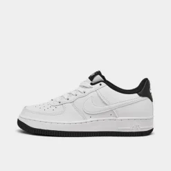 Big Kids' Nike Air Force 1 ESS Casual Shoes White/Black Outsole - DV1331 100