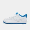 Little Kids' Nike Force 1 Casual Shoes White/White/Light Photo Blue - DV1332 101 -Default Template 7 DV1332 101 P1
