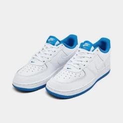 Little Kids' Nike Force 1 Casual Shoes White/White/Light Photo Blue - DV1332 101 -Default Template 7 DV1332 101 P2