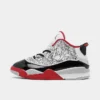 Nike Kids' Toddler Jordan Dub Zero Basketball Shoes White/True Red/Black/Neutral Grey - DV1358 160 -Default Template 7 DV1358 160 P1