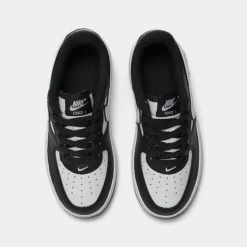 Little Kids' Nike Force 1 LV8 2 Casual Shoes Black/White/Black - DV1623 001 -Default Template 7 DV1623 001 P5