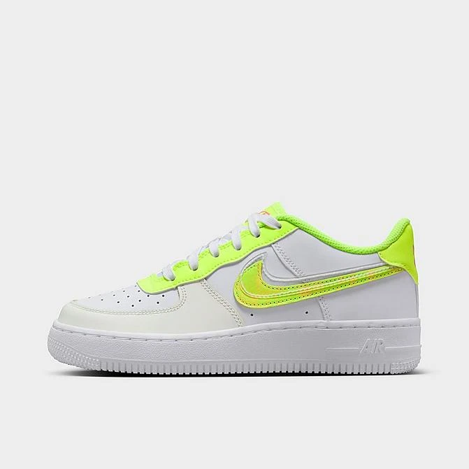 Big Kids' Nike Air Force 1 LV8 SE Casual Shoes White/Multi/Color/Volt/Pink Glow - DV1680 100 3 Big Kids' Nike Air Force 1 LV8 SE Casual Shoes White/Multi/Color/Volt/Pink Glow - DV1680 100