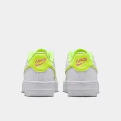 Big Kids' Nike Air Force 1 LV8 SE Casual Shoes White/Multi/Color/Volt/Pink Glow - DV1680 100 11 Big Kids' Nike Air Force 1 LV8 SE Casual Shoes White/Multi/Color/Volt/Pink Glow - DV1680 100 -Default Template 7 DV1680 100 P4