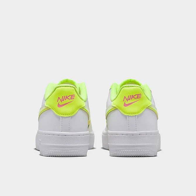 Big Kids' Nike Air Force 1 LV8 SE Casual Shoes White/Multi/Color/Volt/Pink Glow - DV1680 100 6 Big Kids' Nike Air Force 1 LV8 SE Casual Shoes White/Multi/Color/Volt/Pink Glow - DV1680 100 - Image 4