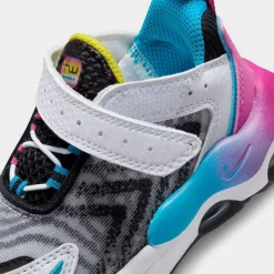 Kids' Toddler Nike Air Max TW SE Casual Shoes White/Blue Lightning/Black/Opti Yellow - DV1966 100 -Default Template 7 DV1966 100 P3