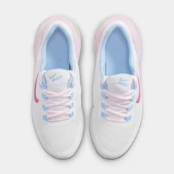 Big Kids' Nike Air Max 270 GO Casual Shoes Summit White/Cobalt Bliss/Pearl Pink/Cosmic Fuchsia - DV1968 102 -Default Template 7 DV1968 102 P5