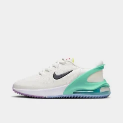 Big Kids' Nike Air Max 270 GO Casual Shoes Summit White/Emerald Rise/Cobalt Bliss/Obsidian - DV1968 105