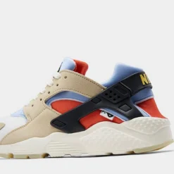 Big Kids' Nike Huarache Run Yin-Yang Casual Shoes Lemon Drop/Sail/Light Marine/Off Noir - DV2196 700 -Default Template 7 DV2196 700 P3