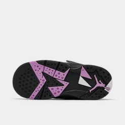 Nike Kids' Toddler Air Jordan Retro 7 Basketball Shoes Black/Barely Grape/Rush Fuchsia - DV2256 055 -Default Template 7 DV2256 055 P6