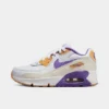 Little Kids' Nike Air Max 90 Casual Shoes White/Phantom/Citron Tint/Action Grape - DV3608 103 -Default Template 7 DV3608 103 P1
