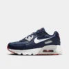 Little Kids' Nike Air Max 90 Casual Shoes Obsidian/Midnight Navy/Track Red/White - DV3608 400 2 Little Kids' Nike Air Max 90 Casual Shoes Obsidian/Midnight Navy/Track Red/White - DV3608 400 -Default Template 7 DV3608 400 P1