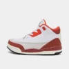 Nike Kids' Toddler Air Jordan Retro 3 SE Basketball Shoes White/Black/Mars Stone/Team Orange - DV7026 108 -Default Template 7 DV7026 108 P1