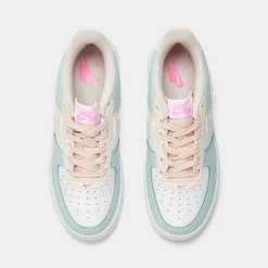 Big Kids' Nike Air Force 1 Low Casual Shoes Jade Ice/Guava Ice/White/Pink Spell - DV7762G 300 12 Big Kids' Nike Air Force 1 Low Casual Shoes Jade Ice/Guava Ice/White/Pink Spell - DV7762G 300 -Default Template 7 DV7762G 300 P5